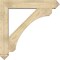 Ekena Millwork Legacy Arts and Crafts Rough Sawn Bracket w/ Offset Brace, Douglas Fir, 8"W x 44"D x 44"H BKT0806X44X44LEC03RDF - alternate 3